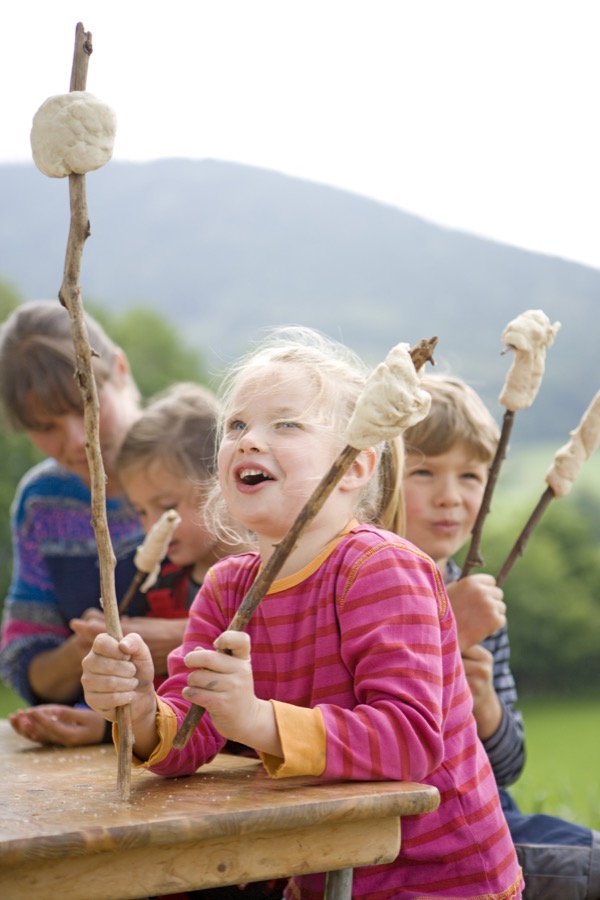 Portrait d'enfant tout sourire