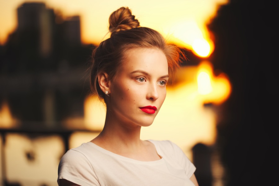 Portrait naturel en lumière douce